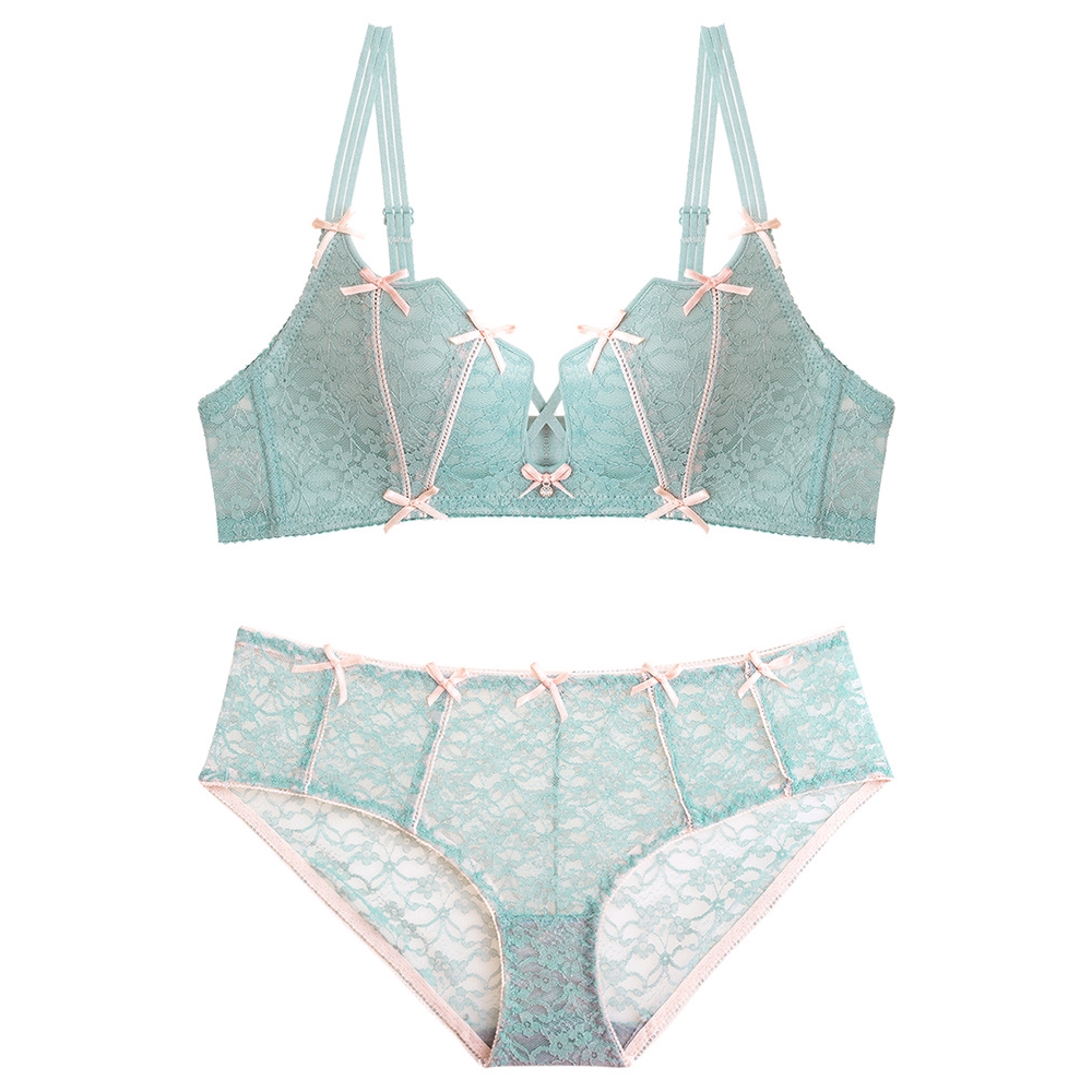 Bộ đồ lót phối ren không gọng gợi cảm (có bán áo ngực riêng lẻ) | BigBuy360 - bigbuy360.vn