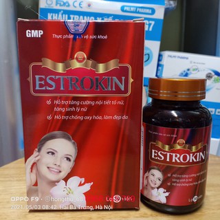 Viên uống ESTROKIN bổ sung nội tiết tố nữ lọ 30 viên