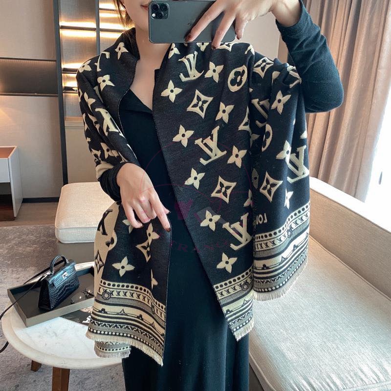 KHĂN CHOÀNG DẠ LÔNG CỪU CAO CẤP MẪU 9