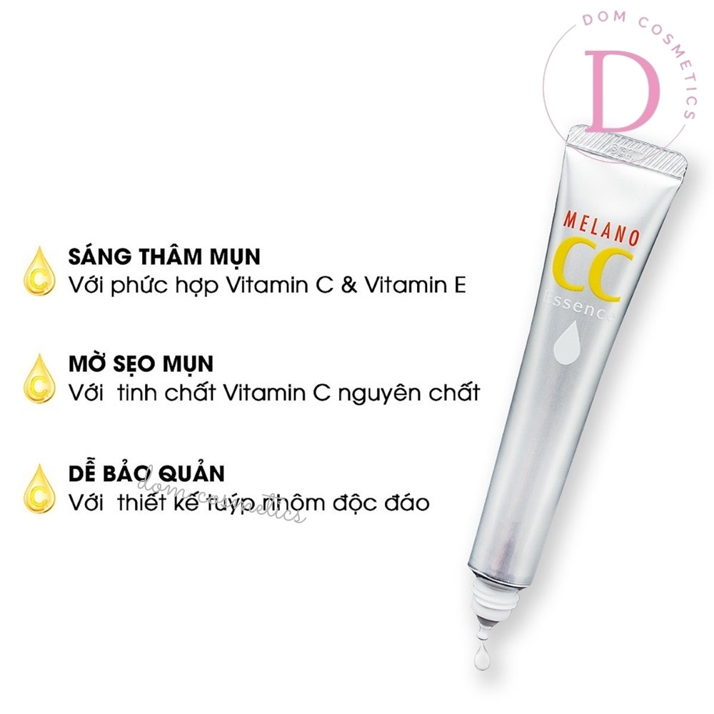 [ CHÍNH HÃNG ] Tinh chất dưỡng trắng da Melano CC Whitening Essence màu vàng 20ml | BigBuy360 - bigbuy360.vn
