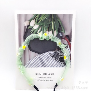 Bờm tóc hoa cúc siêu xinh