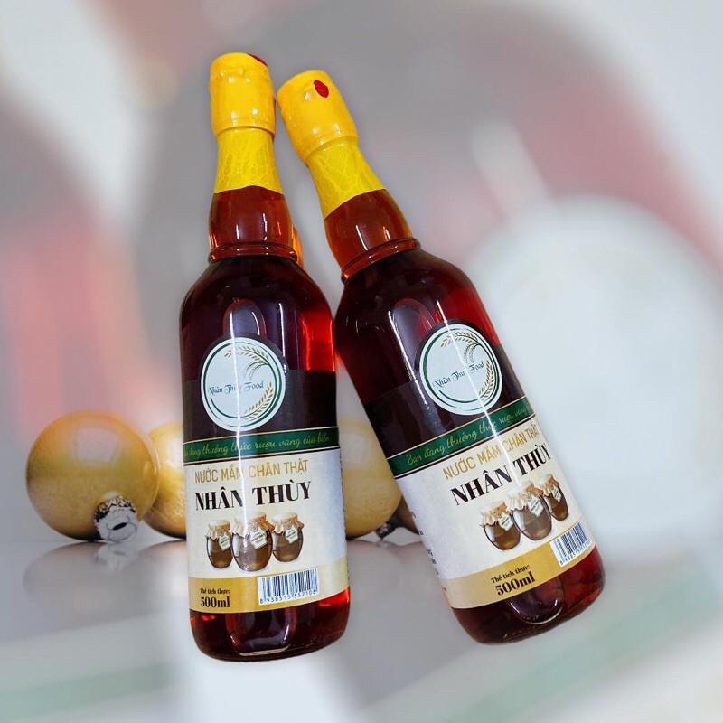 Nước mắm Chân Thật Nhân Thùy  Nguyên Chất