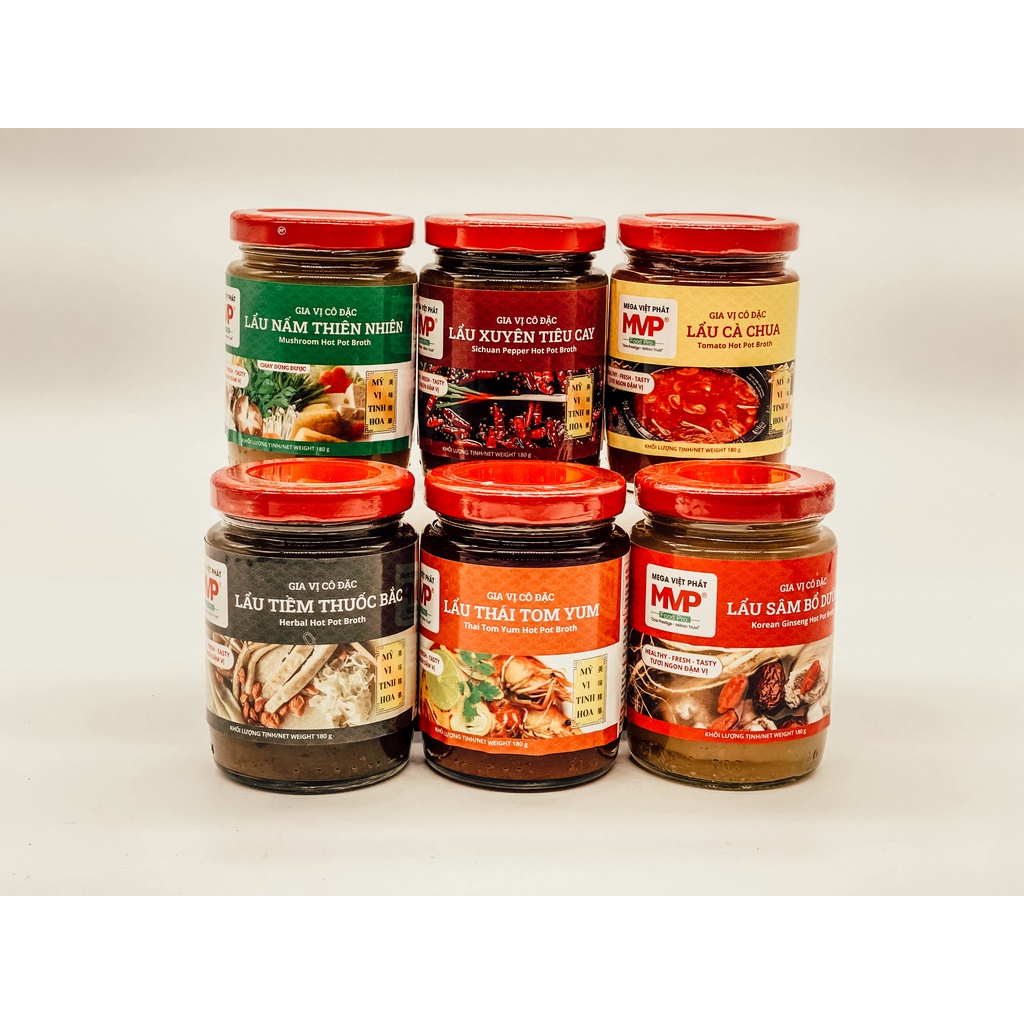 HCM - Gia vị cô đặc lẩu xuyên tiêu cay 180g