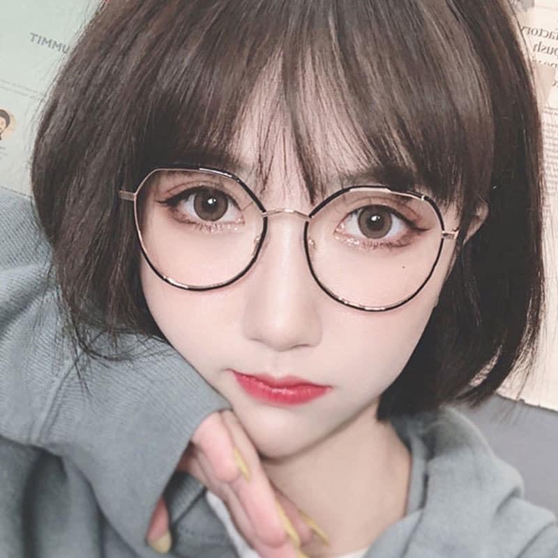 Mắt Kính Gọng Kim Loại Chống Tia Bức Xạ Và Ánh Sáng Xanh Dành Cho Nữ - ZADOLA FASHION