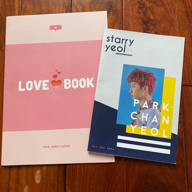 Set Mini photobook chanyeol