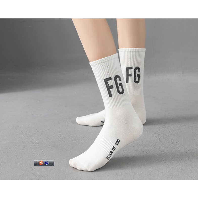 Tất cổ cao thể thao dệt kim nhiều màu cao cấp cho nam và nữ kèm hộp