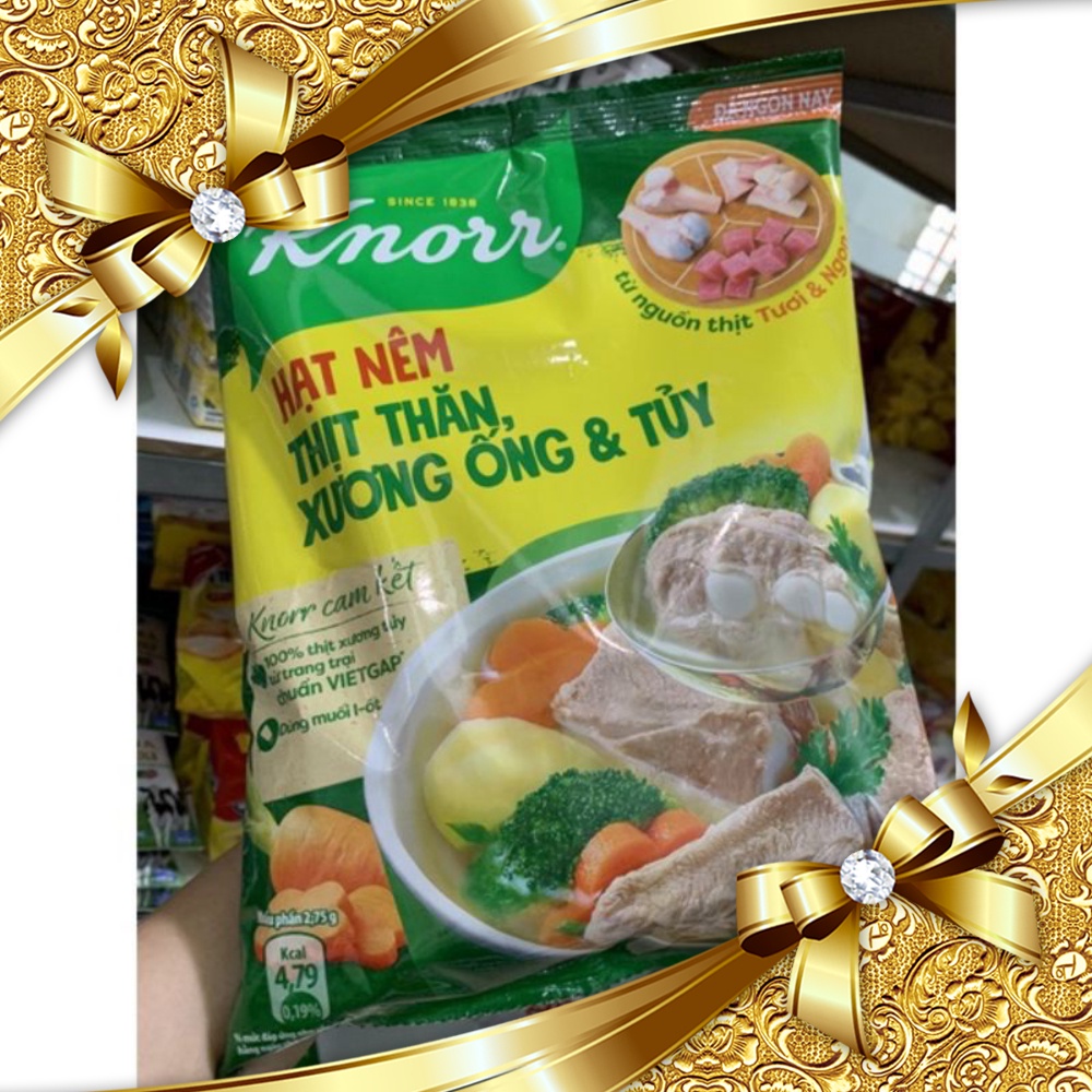 hạt nêm knorr  từ thịt thăn xương ống và tủy 900g (Mẫu mới)