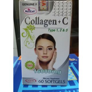VIÊN UỐNG ĐẸP DA COLLAGEN +C TUPE 1,2,3 NHẬP KHẨU CHÍNH HÃNG CỦA MỸ