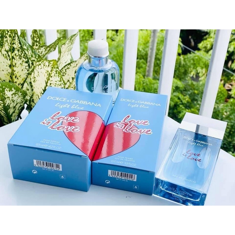 Nước hoa nam  DOLCE &amp; GABBANA Light Blue Love is Love for Summer 2020 ( Nữ ) 100ml (Nam 125ml)