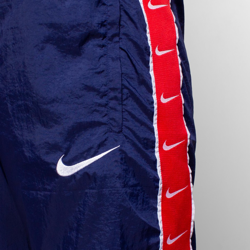 [FREESHIP_ĐƠN530K] QUẦN DÀI NIKE TAPED SWOOSH POPOVER - XANH NAVY