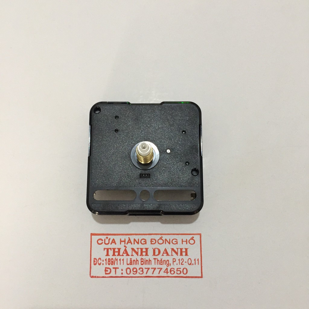 Bộ kim bạc dài 18,5cm và máy đồng hồ Taiwan loại thường trục 18mm kim trôi