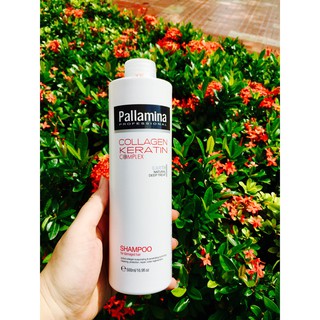 Dầu gội Pallamina Collagen Keratin 500ml