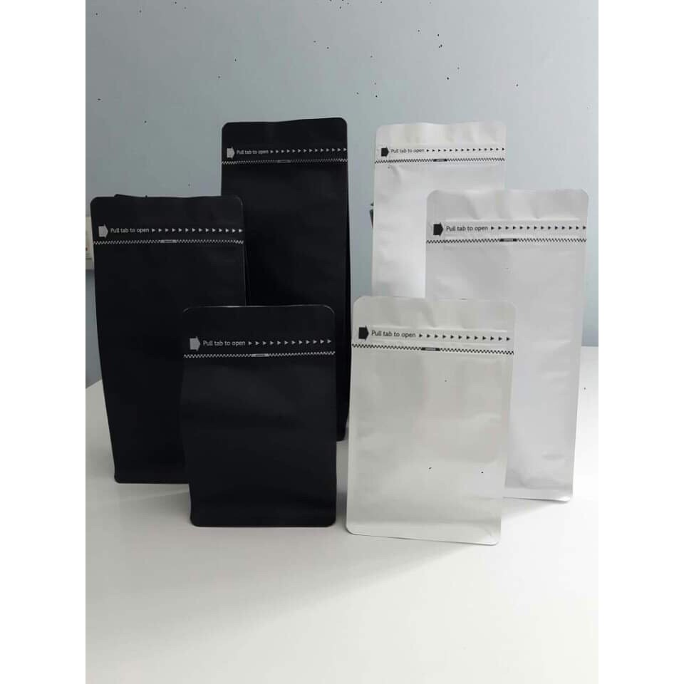 Túi zip 8 cạnh, túi zip đáy vuông cao cấp  - BAO BÌ VUI