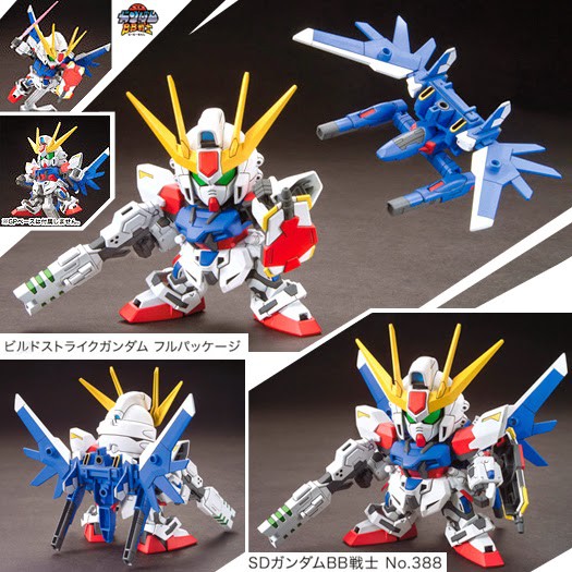 Bandai Mô Hình Lắp Ráp Gundam Bb 388 Build Strike