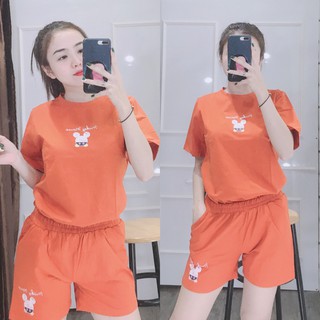 BỘ THUN ĐÙI MẶC NHÀ XINH DB119