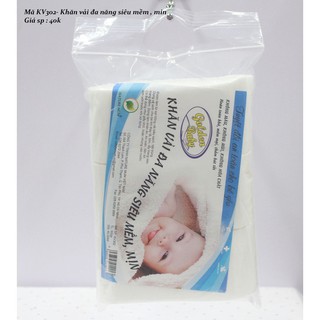 Khăn vải khô đa năng Golden Baby - 300 tờ - Tuyệt đối an toàn cho bé yêu