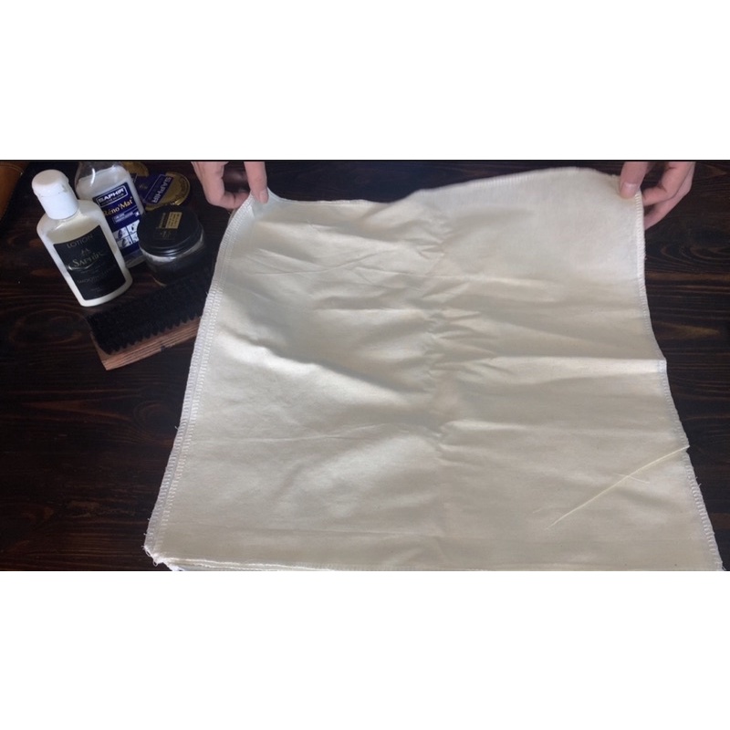 Hight Shine Polish Cotton - Khăn đánh bóng giày, vệ sinh đồ da chuyên dụng Shoes Up