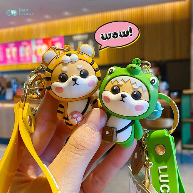 Móc Khoá Gấu Dễ Thương Phụ Kiện Túi Xách HKD68