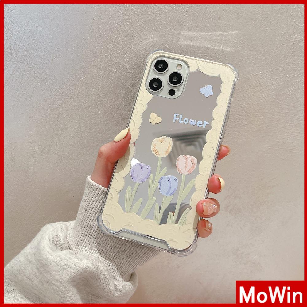Ốp điện thoại tráng gương chống sốc thích hợp cho iPhone 11 13 Pro Max 12 Pro Max 7 Plus xr