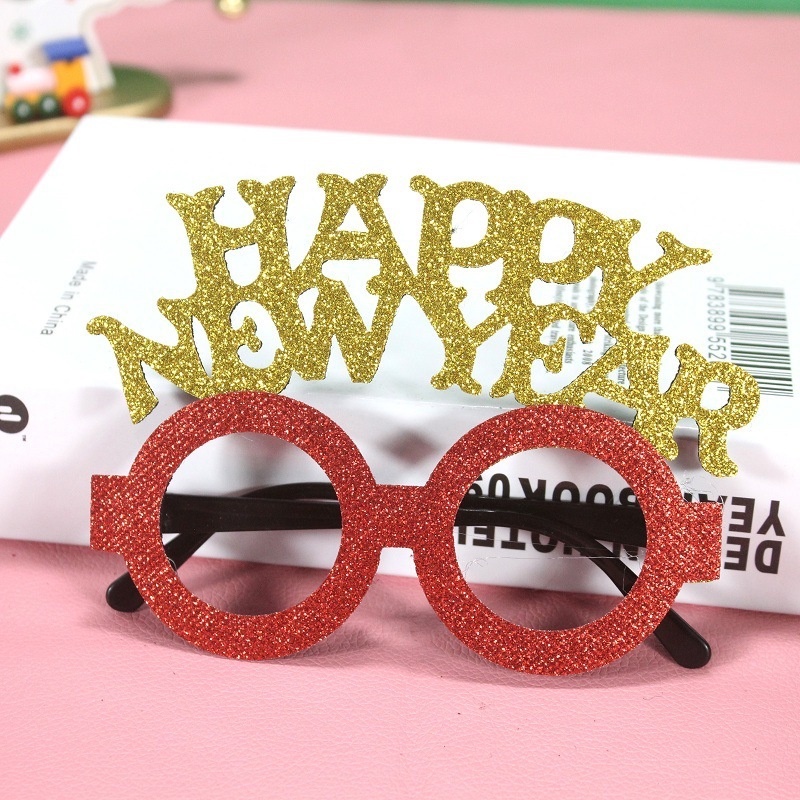 Mắt kính trang trí giáng sinh lấp lánh thời trang sáng tạo