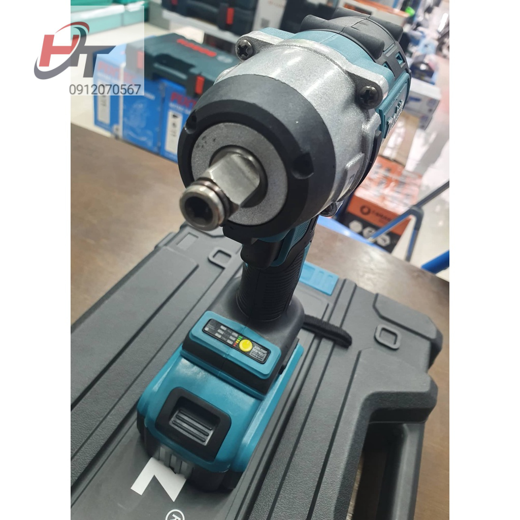 Máy Siết Bulong MAKITA 20V Không Chổi Than Pin 10 cell hàng chất lượng cao