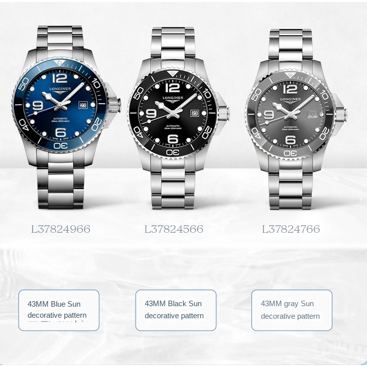 Đồng Hồ Cơ Tự Động 2022 AAA + Longi * nes Concas