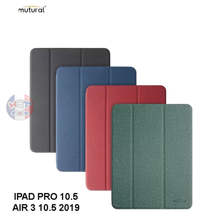 [Mã SKAMA07 giảm 8% đơn 250k]Bao da chống sốc Mutural Design Case Ipad Pro 10.5 / Air 3 10.5 2019