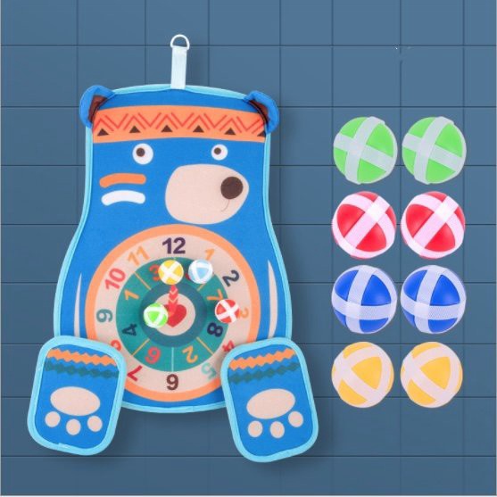 Libishop - Bộ Game Ném Bóng Target Bear 8Ball