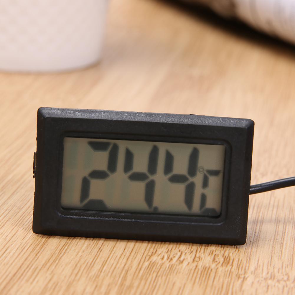 Nhiệt Kế Điện Tử Đo Nhiệt Độ Bể Cá, Màn Hình Lcd Chống Thấm Nước