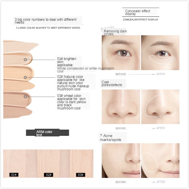 Kem che khuyết điểm mụn thâm dạng lỏng tiện lợi | BigBuy360 - bigbuy360.vn