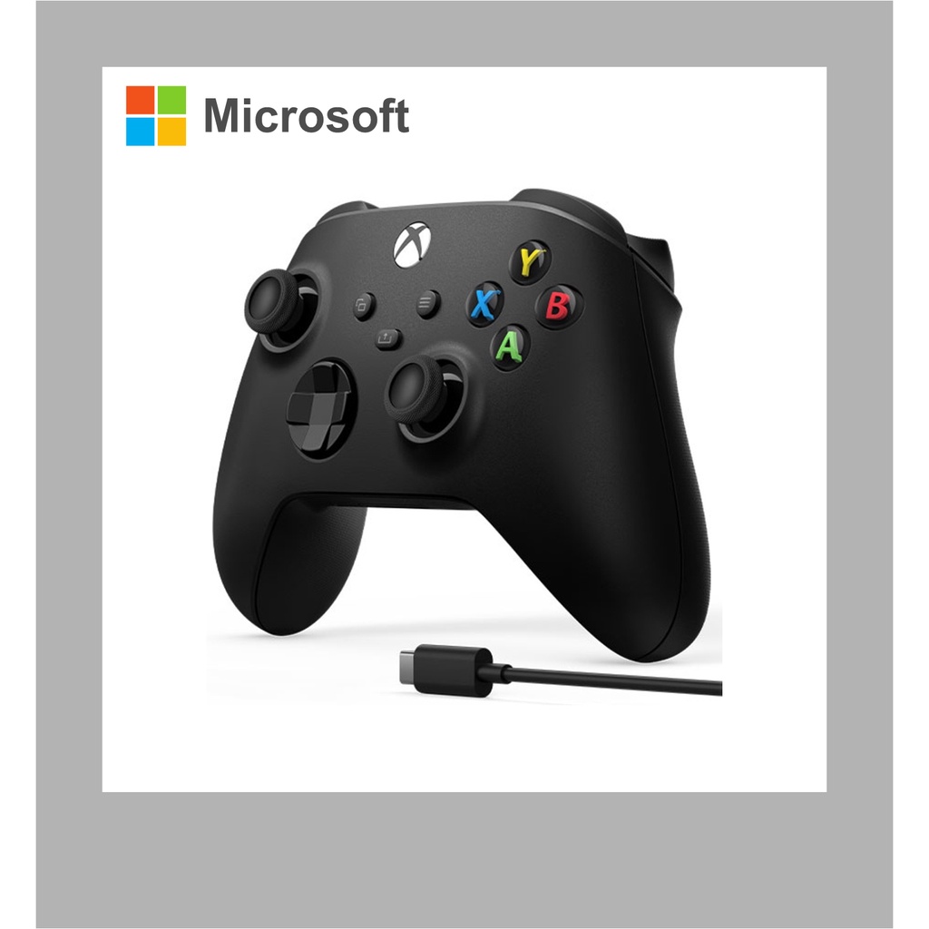 Tay Cầm Chơi Game Không Dây Microsoft XBOX Kèm Cáp USB Type C - Hàng Chính Hãng