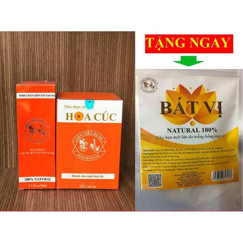 COMBO Tiên Tiên Dược trị liệu Mụn, Nám, Tàn Nhang