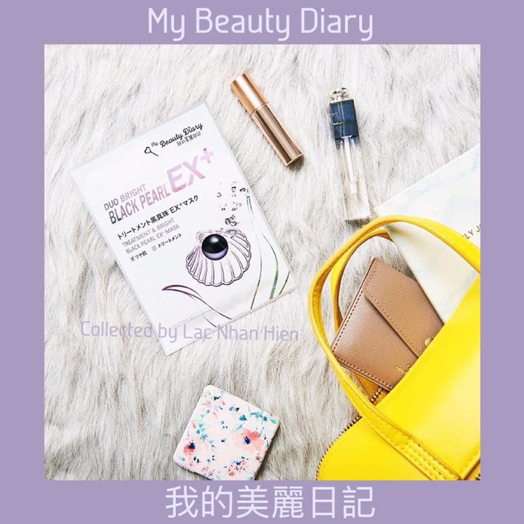 [Bill Đài] NGUYÊN HỘP MẶT NẠ MY BEAUTY DIARY 06 MIẾNG ❤ MY BEAUTY DIARY REPAIR POWER BRIGHTENING BLACK PEARL EX+ MASK