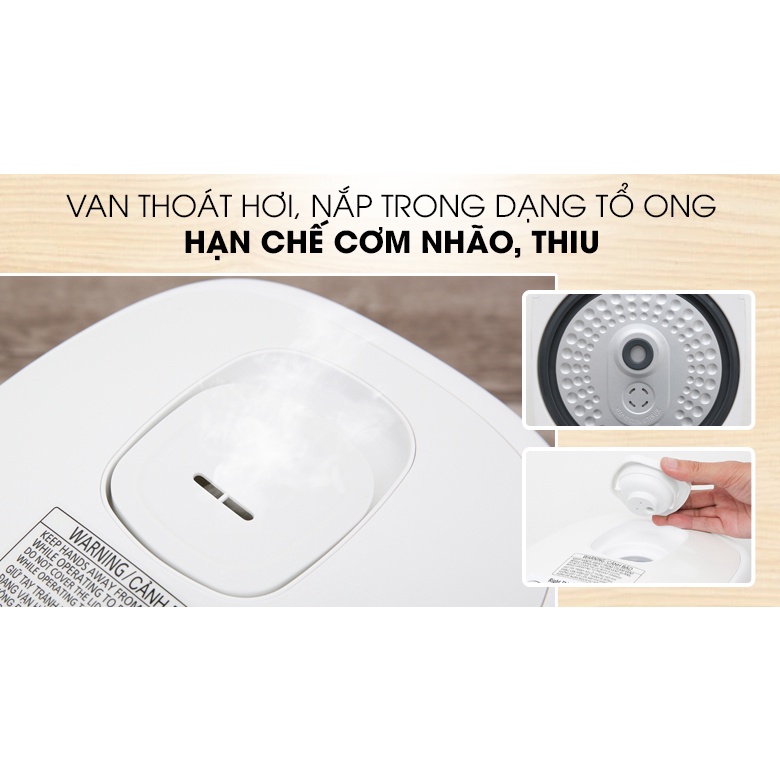 SR-CL108WRA - Nồi cơm điện tử Panasonic 1 lít SR-CL108WRA- Hàng chính hãng - Smart House