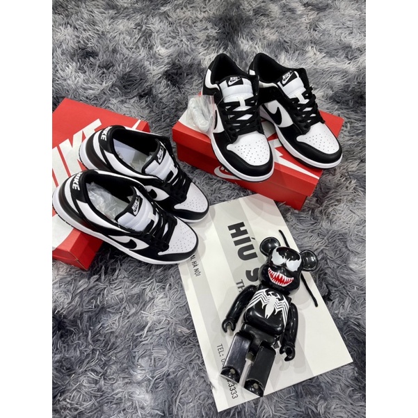 (Híu)Giầy Thể Thao SB Dunk Low Retro Black White- SB Trắng Đen- Best Full Box