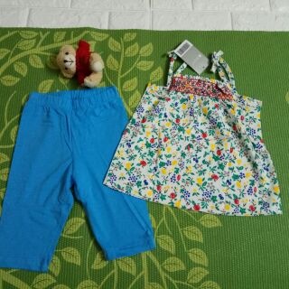 Bộ thun little maven bé gái