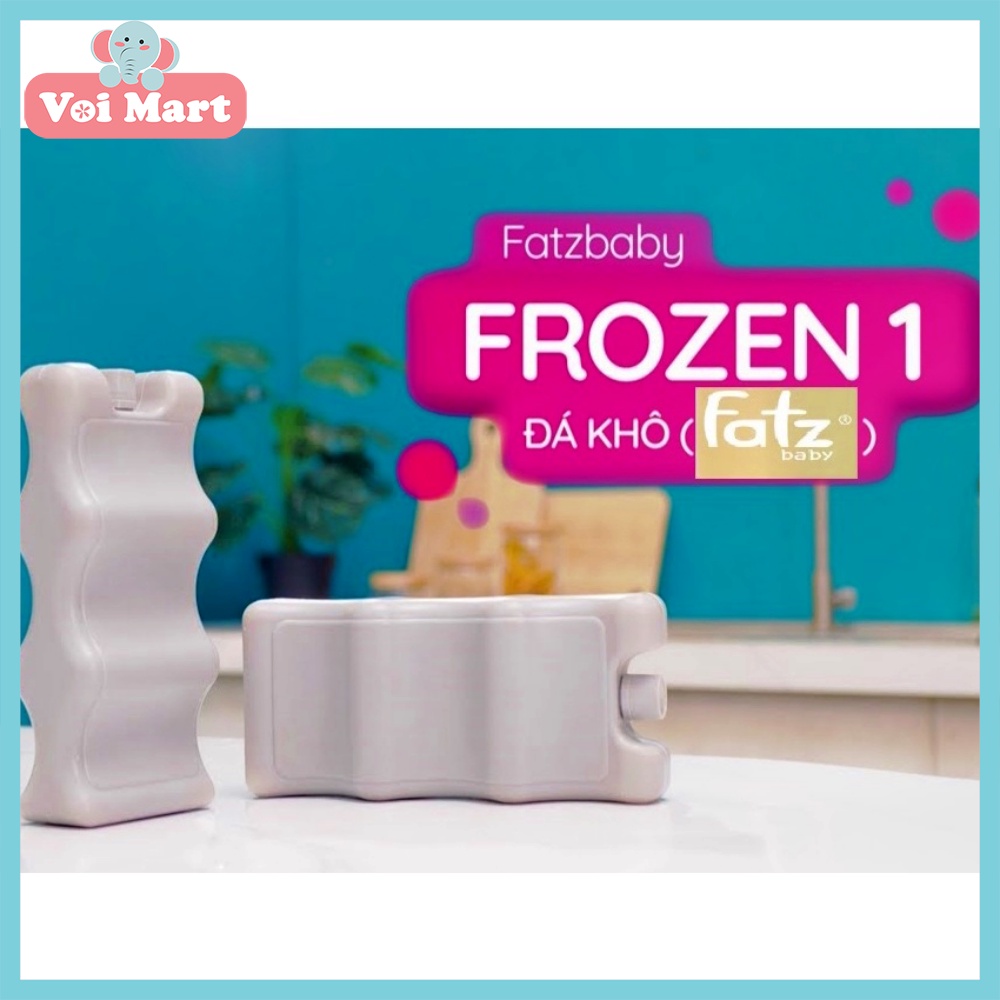 Đá Khô 3 Sóng Fatzbaby Frozen 1, Đá Khô Giữ Lạnh Bảo Quản Sữa Mẹ Và Thực Phẩm Fatz FB0020VN / FB0021VN