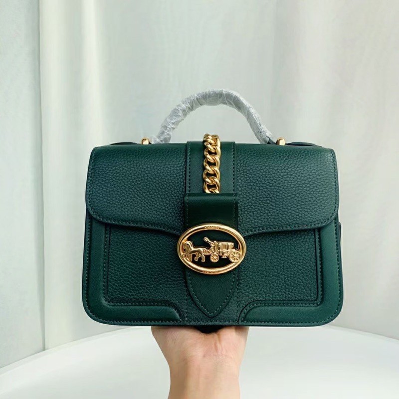 🎀 TÚI SẴN ĐÓN TẾT 🧧- TÚI COACH DA GEORGIE C1769