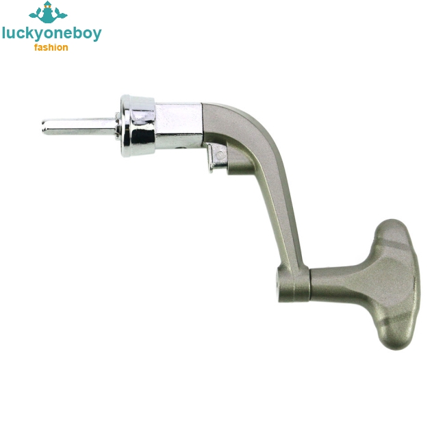 Tay quay kim loại thay thế cho máy câu cá