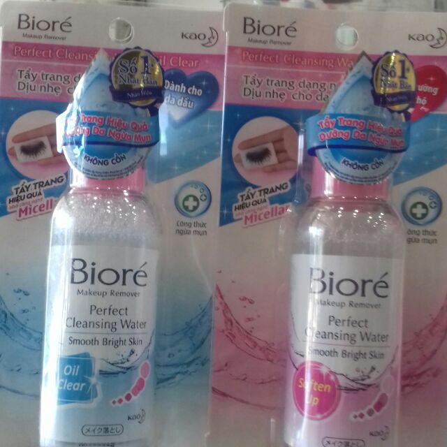 Nước tẩy trang biore 90ml