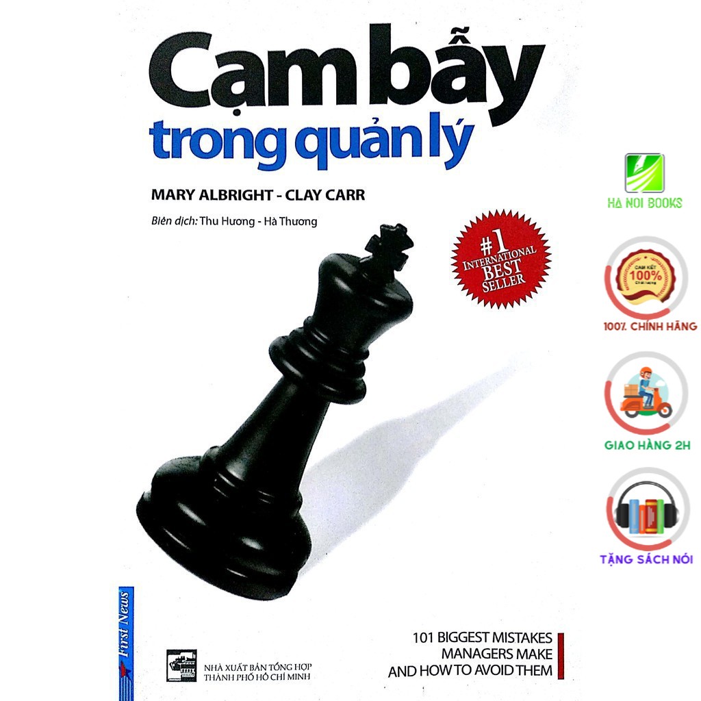 Sách - Cạm Bẫy Trong Quản Lý - First News