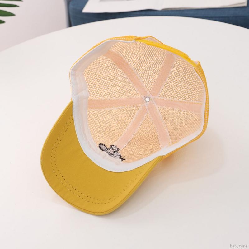 Nón lưỡi trai họa tiết hoạt hình xinh xắn dành cho bé