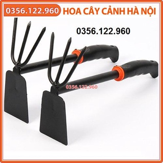[Rẻ vô địch] CUỐC CÀO SỚI ĐẤT 2 ĐẦU MINI CÁN CAO SU dài 30cm tiện dụng