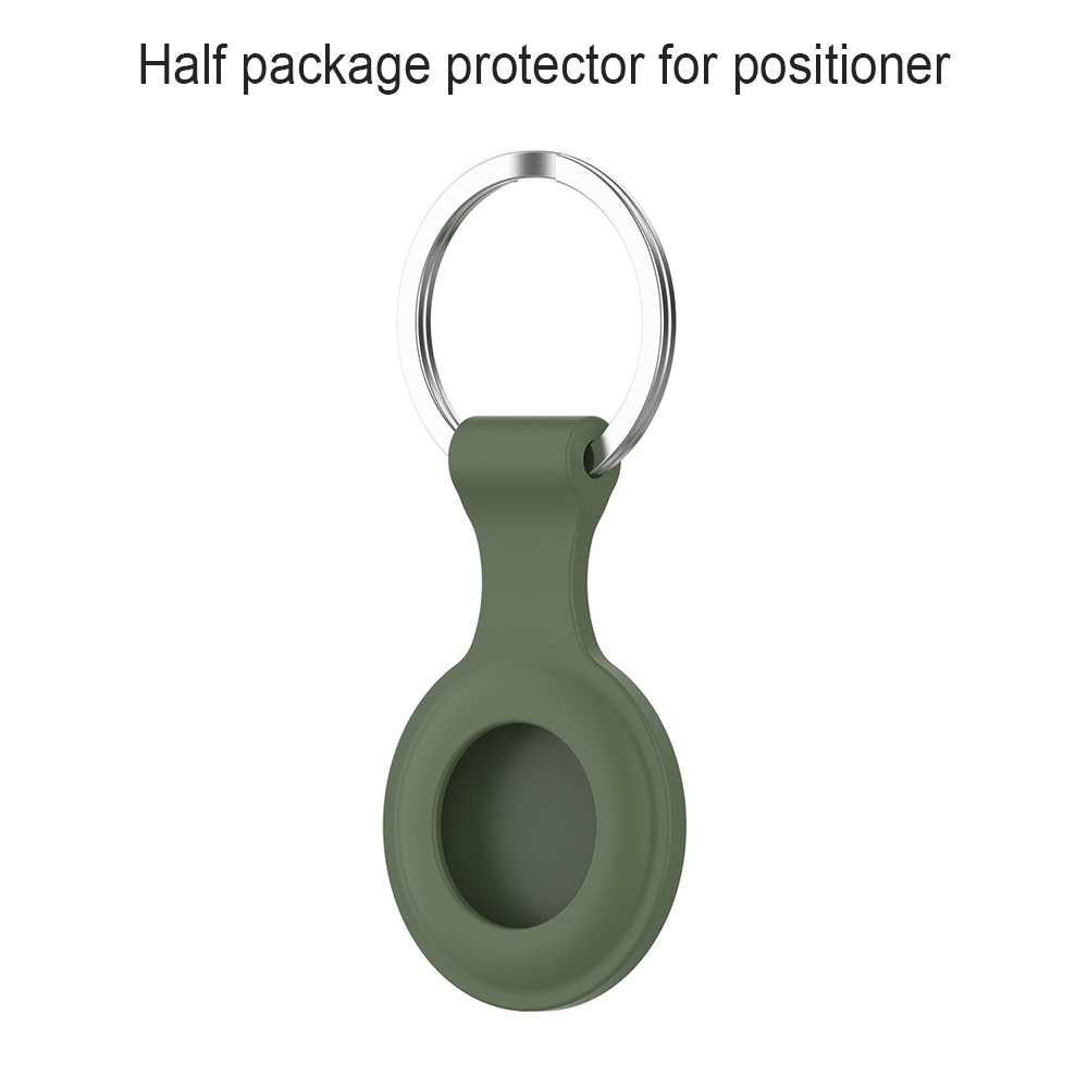 【GTD | COD】 Protective Case Compatible with Airtags 2021 Silicone Holder with Key Chain Portable Protector Case Easy Attach | BigBuy360 - bigbuy360.vn