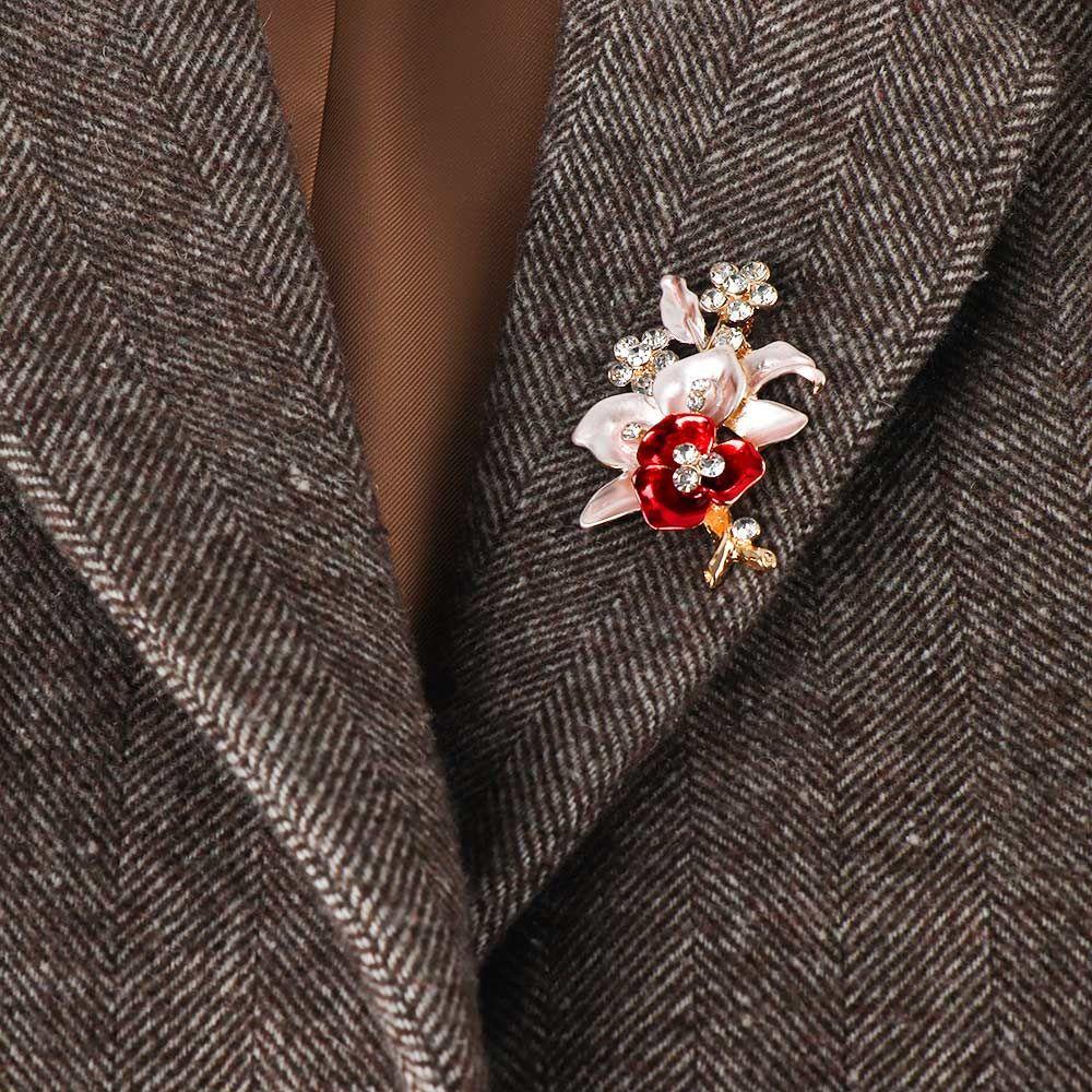 MOCHO Trâm Cài Áo Tráng Men Thời Trang Cho Nữ