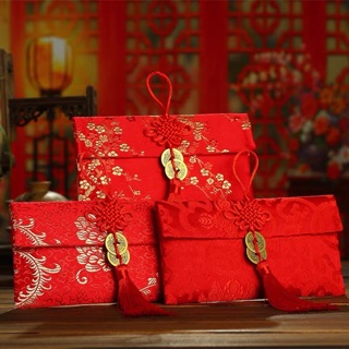 BAO LÌ XÌ GẤM NGANG - KẾT ĐỒNG TÂM