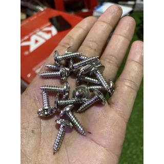 Ốc inox xoắn 4 li 5 li salaya