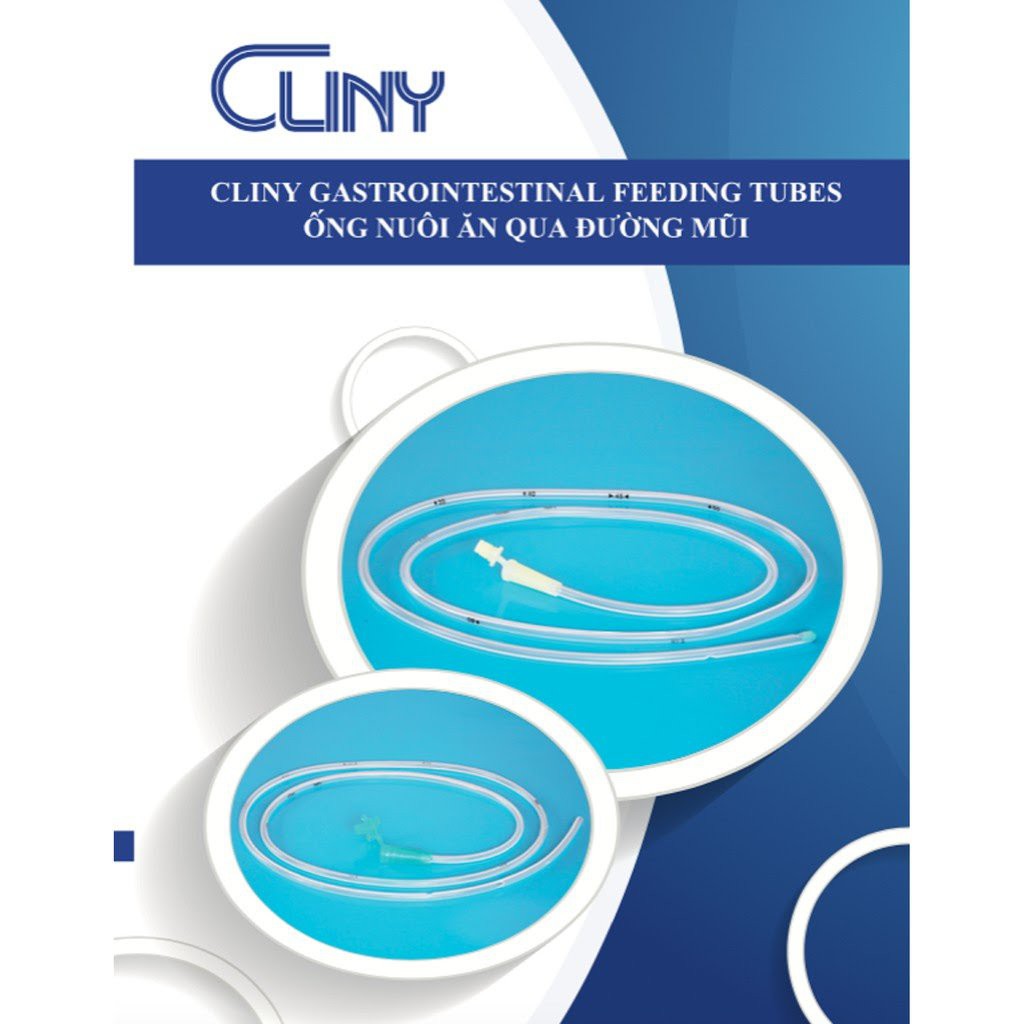 ☘️ CLINY - Ống Silicone nuôi ăn đường mũi- dạ dày dùng 1 tháng (30 ngày)