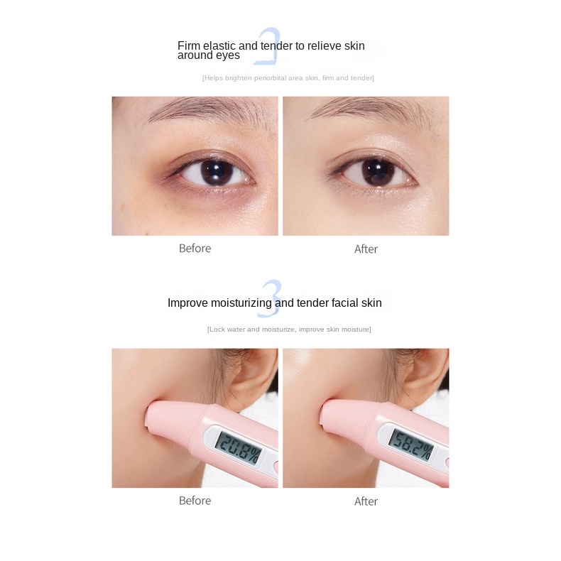 Kem Dưỡng Da Mắt Chứa Collagen Peptide Dạng Bóng Lăn Giúp Dưỡng Ẩm Và Làm Săn Chắc Da