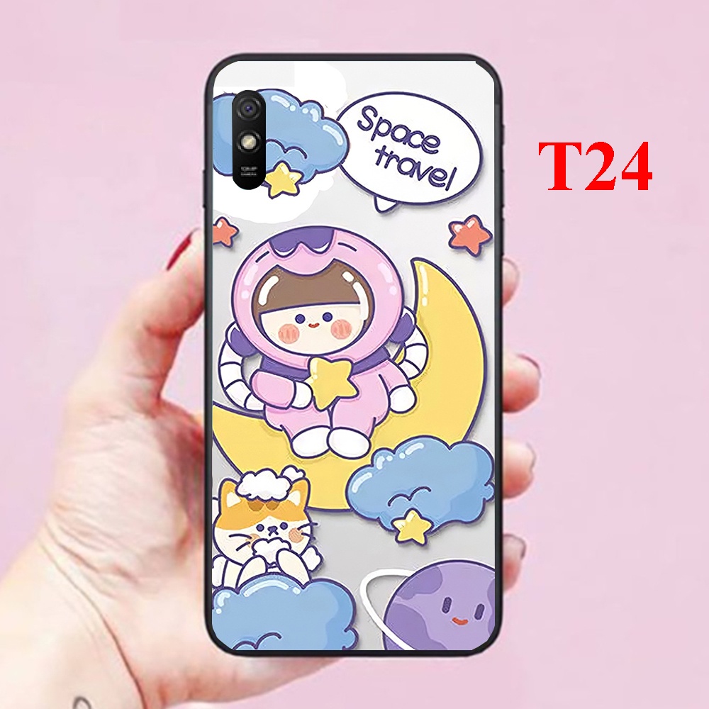 Ốp lưng Xiaomi Redmi 7A / 8A / 9A in hình vũ trụ siêu đẹp, Ốp lưng lưng điện thoại viền dẻo siêu chất Như Ý